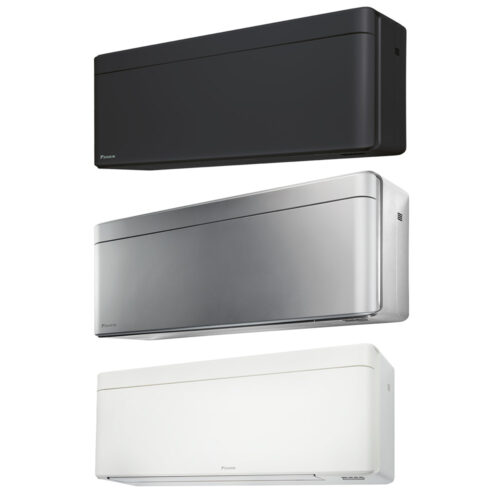 Airconditioning Daikin Stylish - wandmodel - zwart-zilver-wit