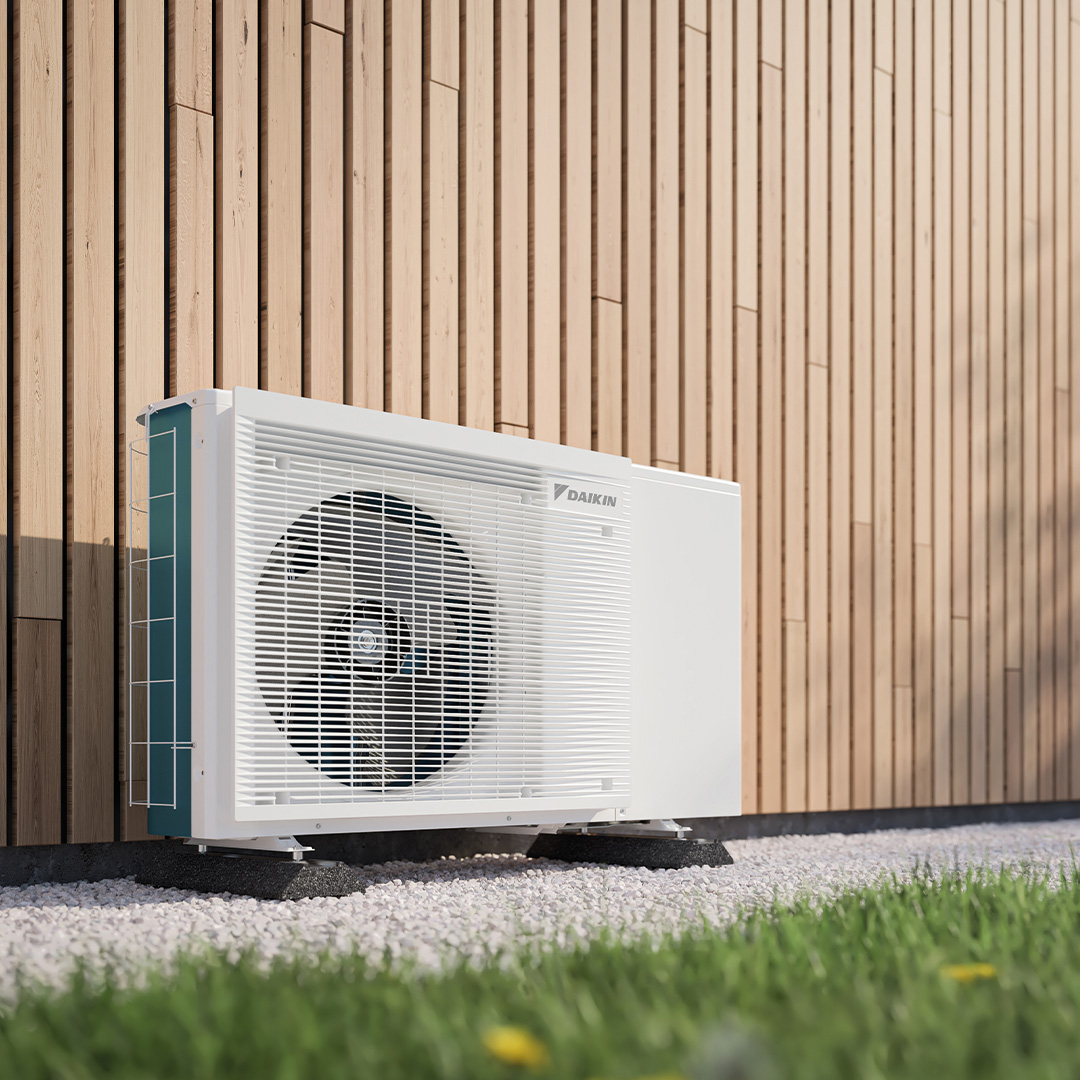 Warmtepomp - Daikin Altherma 3 M - wit - sfeerafbeelding