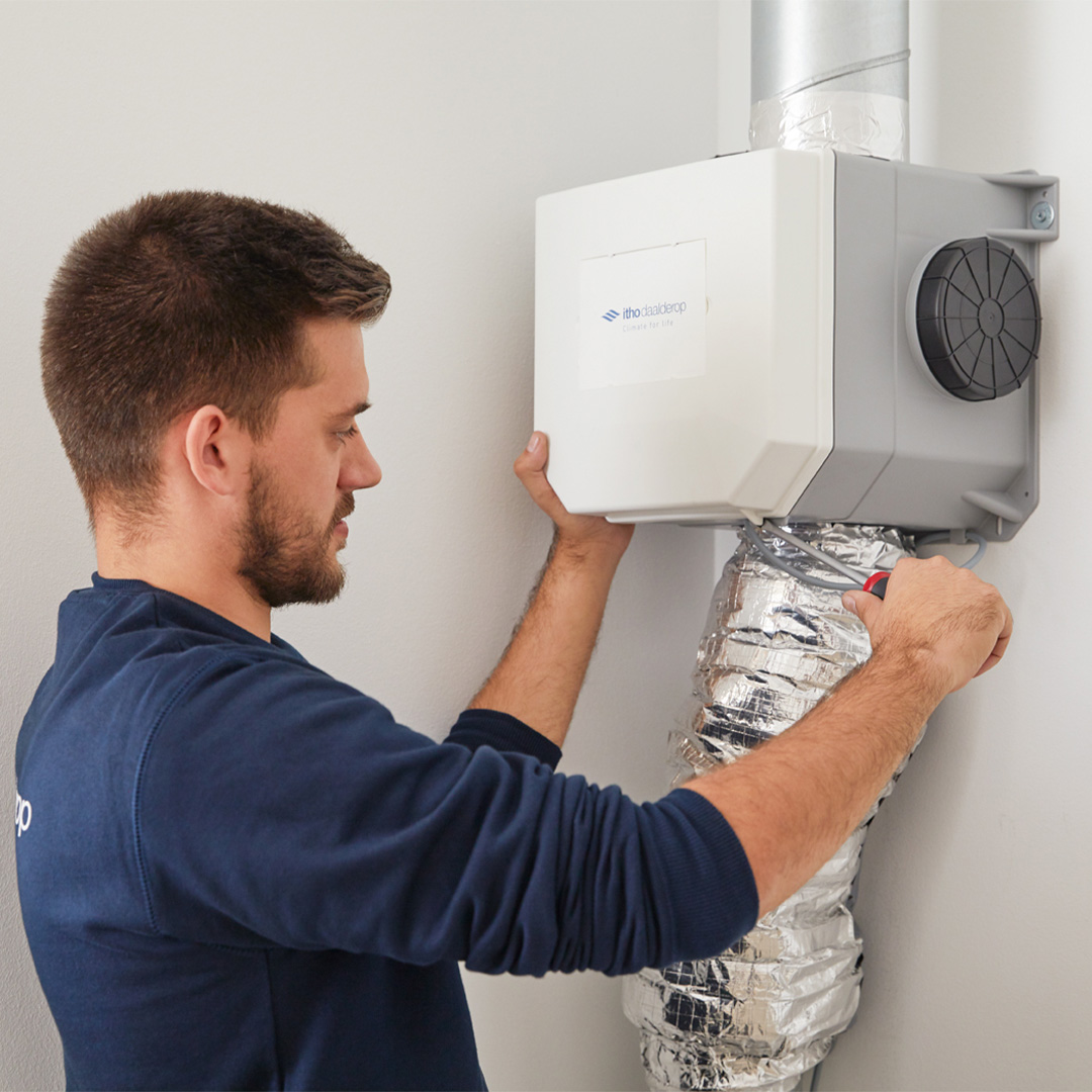Mvbox – Itho Daalderop CVE-S ECO – monteur Mvbox - Itho Daalderop CVE-S ECO - monteur